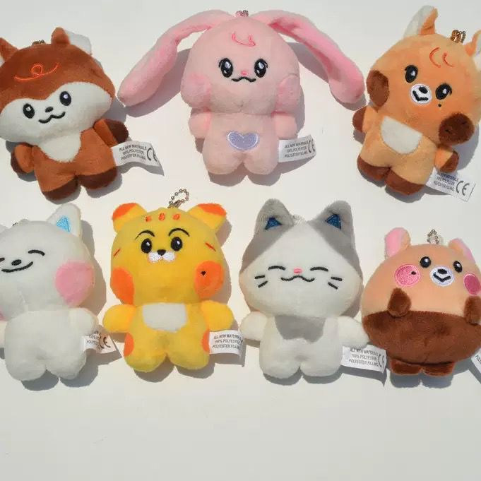 Nctdream Small Doll Pendant Luo Zaimin Li Diniu Li Mark Zhongchenle Cartoon Baby Bag Pendant - Image 3